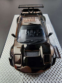 Chase Honda NSX NA1 Rocket Bunny Black Chrome IDE 2025 Exclusive Event Model Inno64