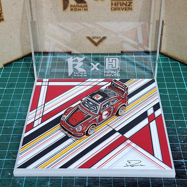 Custom Hanz Driven Porsche 993 GT2 Random Blind Box – Fathur Rohim Collaboration 1:64 | Hanz Driven HanzFR001