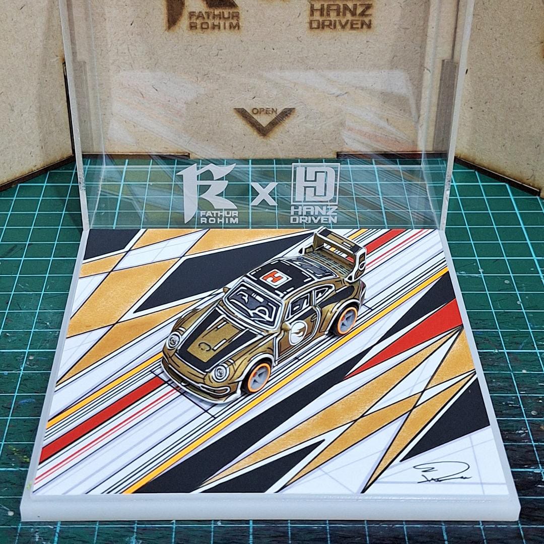 Custom Hanz Driven Porsche 993 GT2 Random Blind Box – Fathur Rohim Collaboration 1:64 | Hanz Driven HanzFR001