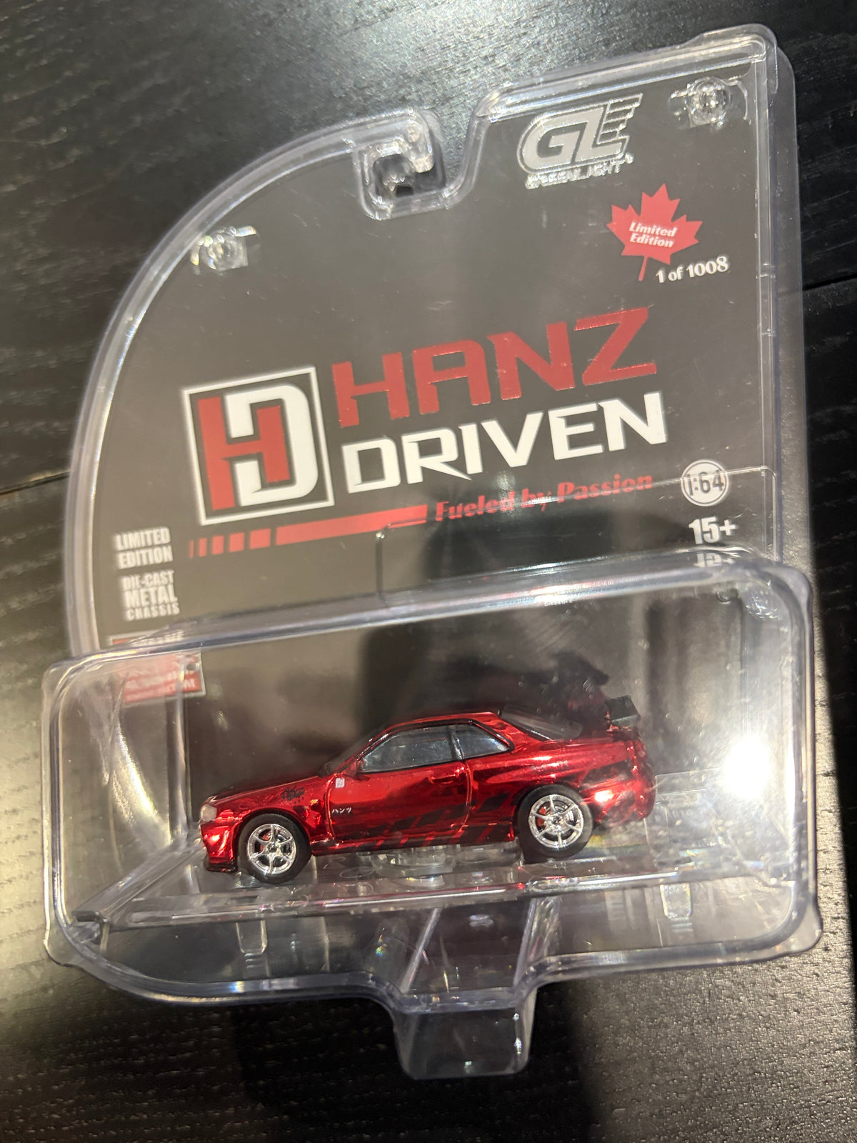 Nissan Skyline GT-R R34 Hanz Driven Vancouver Auto Show Exclusive 1:64 | Hanz Driven 1:64 HANZ001CHASE