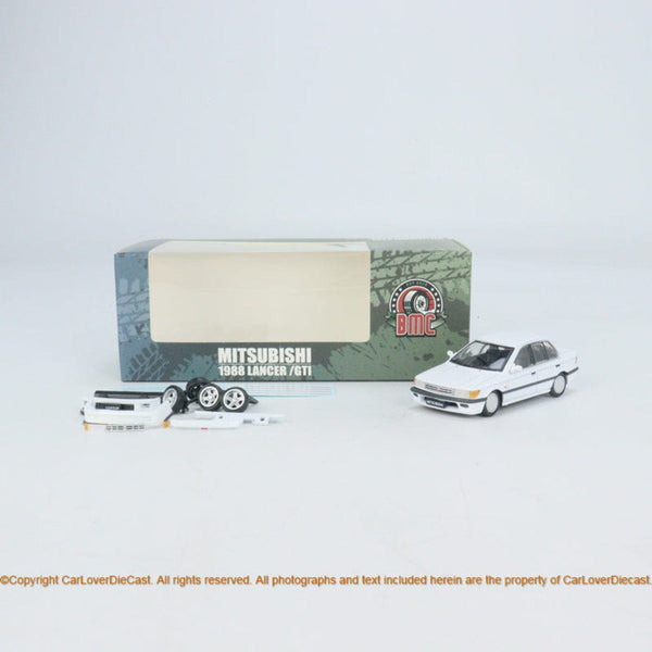 Mitsubishi 1988 Lancer Gti White LHD BM Creations 1/64