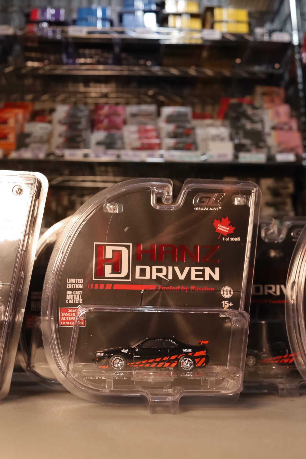 Ticket Package Nissan Skyline GT-R R34 Hanz Driven Vancouver Auto Show Exclusive Limited Edition 1:64 scale