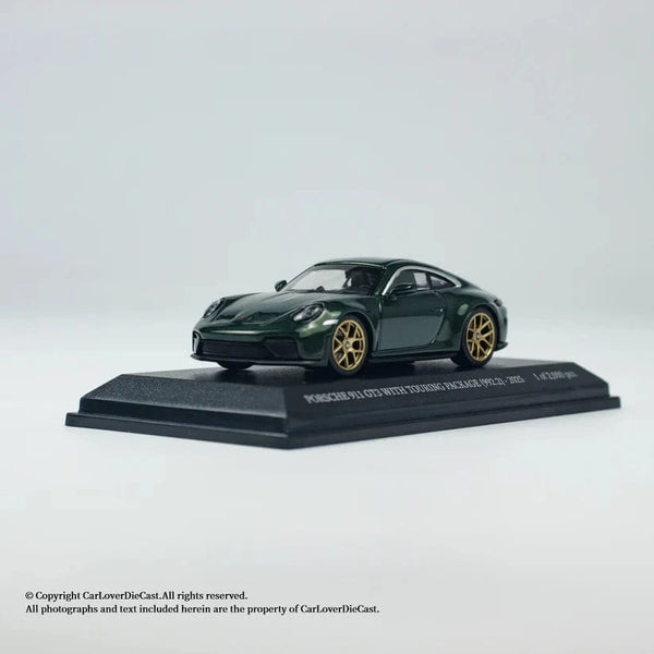 Porsche 911 992.2 GT3 Touring 2025 Green Metallic Minichamps 1:64
