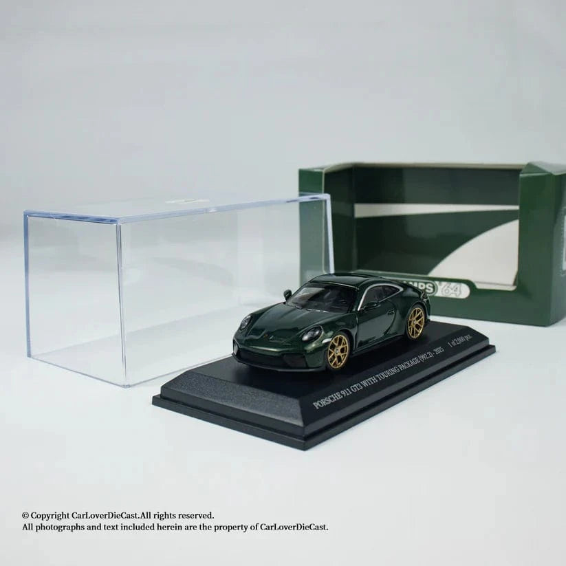 Porsche 911 992.2 GT3 Touring 2025 Green Metallic Minichamps 1:64