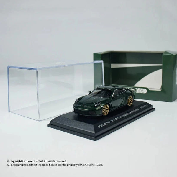 Porsche 911 992.2 GT3 Touring 2025 Green Metallic Minichamps 1:64