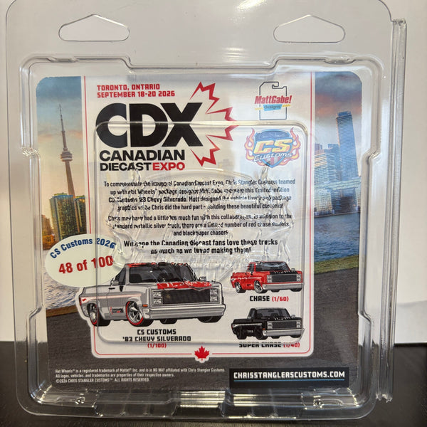 Hot Wheels Car Culture 2025 G Case Silhouettes (5 car set) CDXChevy Grey