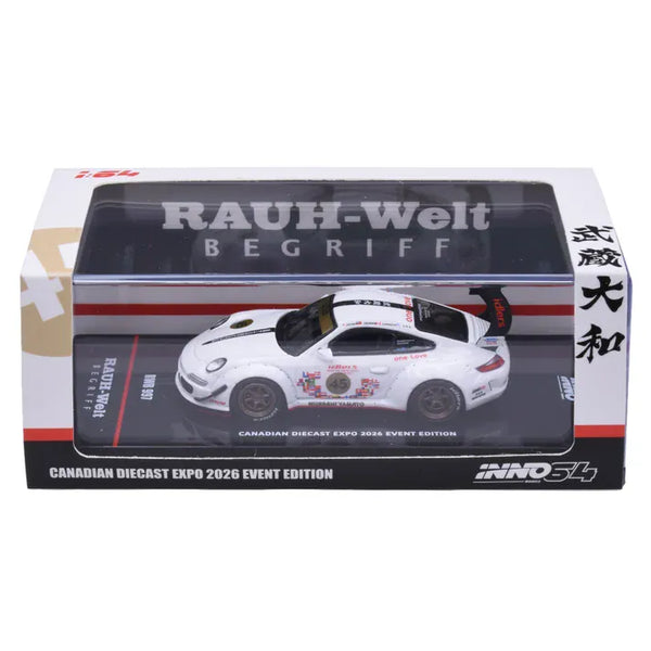 (Pre-order) Porsche 911 997 RWB Musashi Yamato Canadian Diecast Expo 2026 Event Edition Inno64 1/64 scale IN64-RW997-CDE26