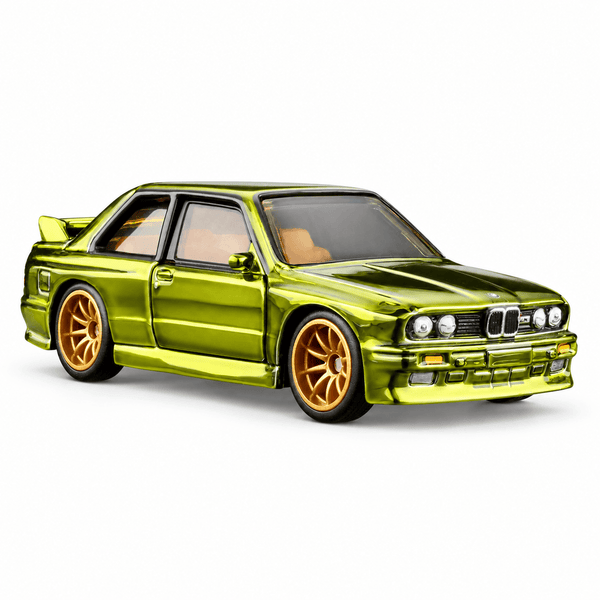 1991 BMW M3 Olive RLC Exclusive Hot Wheels 1/64 JJY68