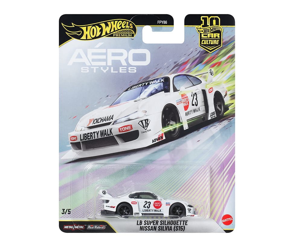 Hot Wheels Car Culture 2025 G Case Silhouettes (5 car set) JKF34