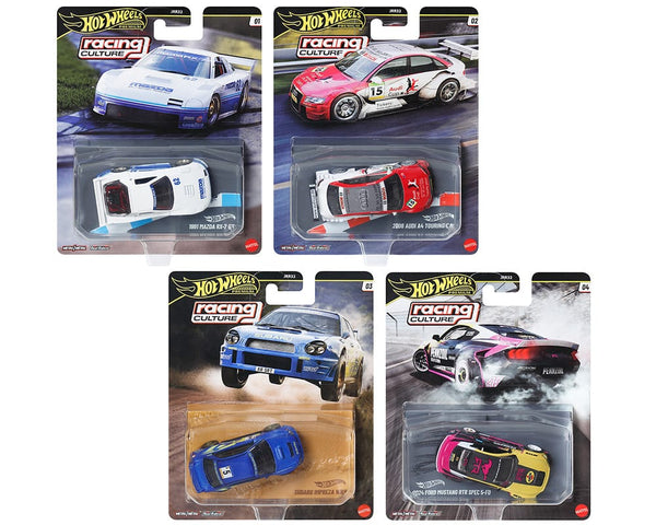 Racing Culture 2027 A Assortment (10x car case) Hot Wheels  1/64 scale JRR32-956A