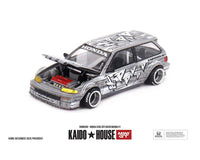 Honda Civic EF Kaido Manga V1 Silver Mini GT Kaido House