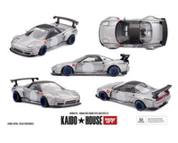 Kaido House Honda NSX Test Car V2 Silver Carbon 1/64 KHMG279