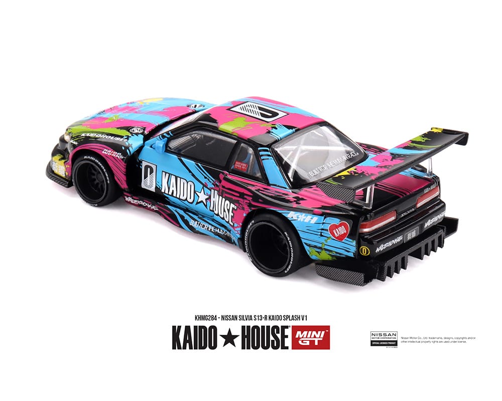 Nissan Silvia S13R Kaido Splash V1 Kaido House x Mini GT 1/64 KHMG284