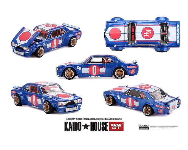 Kaido House Nissan Skyline KPGC10 Kaido Works V3 1/64 KHMG287