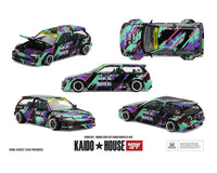 Honda Civic (EF) Kaido Works HKS Kaido House x Mini GT 1/64 KHMG303