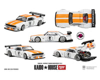 Porsche Singer DLS Turbo Study Track Orange 1/64 scale Pop Race KHMG304