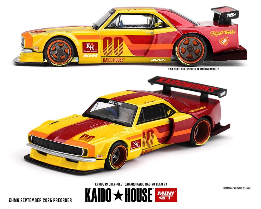 Chevrolet Camaro Kaido Racing Team V1 Kaido House 1/64 | Hanz Driven KHMG319