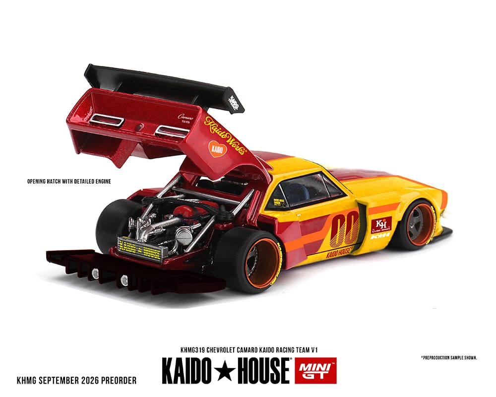 Chevrolet Camaro Kaido Racing Team V1 Kaido House 1/64 | Hanz Driven KHMG319