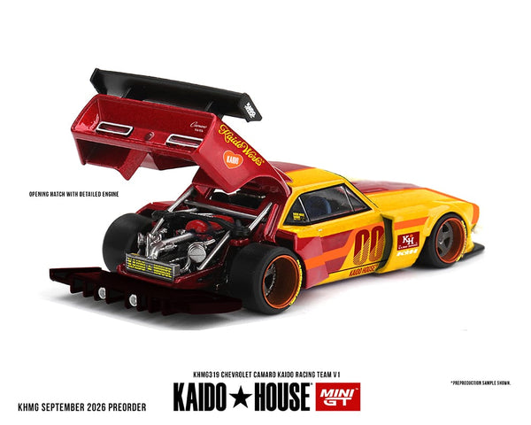 Chevrolet Camaro Kaido Racing Team V1 Kaido House 1/64 | Hanz Driven KHMG319