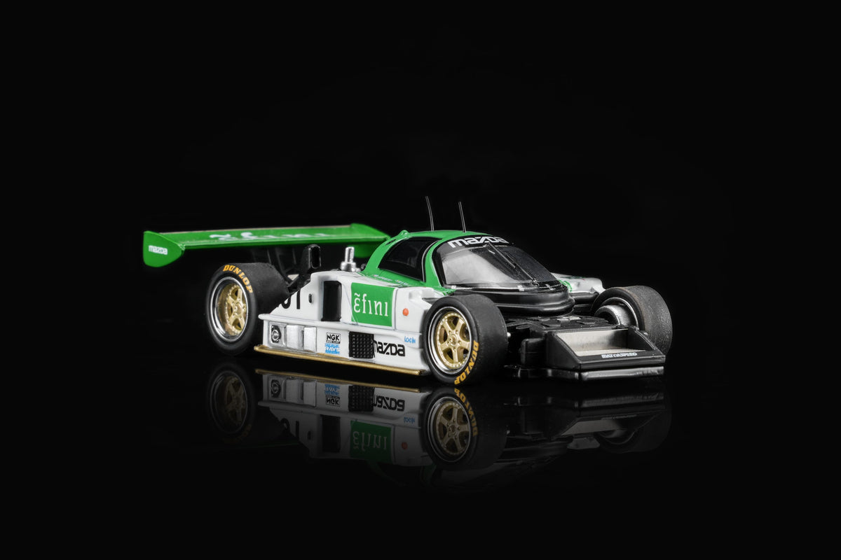 (PRE-ORDER) Mazda 787B No. 201 Green/White Motorhelix 1/64 M60112