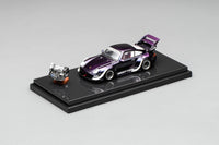 Porsche 911 993 RWB Army Girl with magnetic air-cooled engine