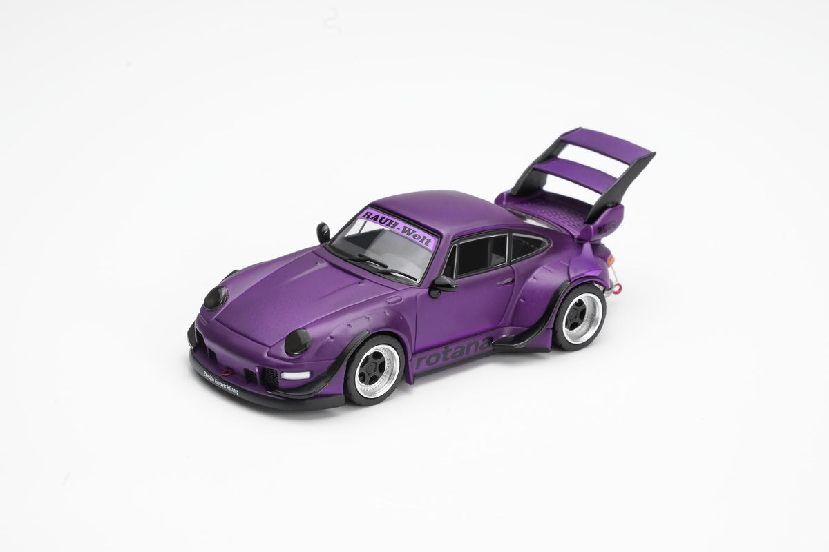 (PRE-ORDER) Porsche RWB 993 Rotana Acrylic Box Motorhelix 1/64 M62302