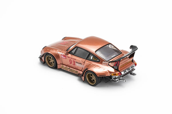 (PRE-ORDER) Porsche RWB 993 Adriana Acrylic Box Motorhelix 1/64 M62307