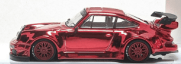 Porsche 911 RWB 930 Chrome Red My Model Collect 1/64