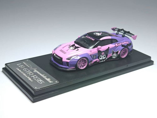 Nissan GTR R35 LB Works 1.5 Kuromi My Model Collect 1/64
