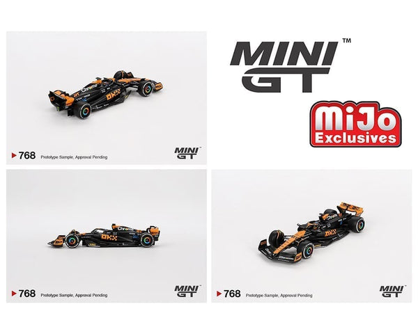 McLaren McLaren MCL60 #81 Oscar Piastri 2023 F1 Japan GP 3rd Place Mini GT