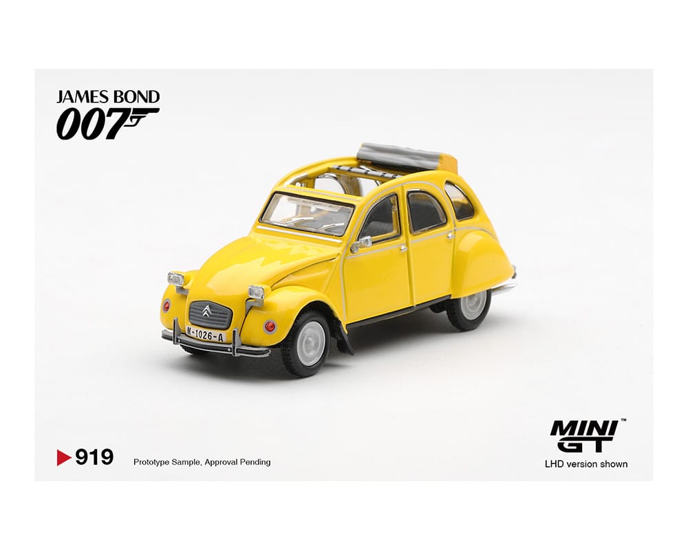 (PRE ORDER) James Bond 007 Citroën 2CV For Your Eyes Only English Packaging Limited Edition Mini GT 1:64 MGT00919-007E