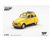 (PRE ORDER) James Bond 007 Citroën 2CV For Your Eyes Only English Packaging Limited Edition Mini GT 1:64 MGT00919-007E