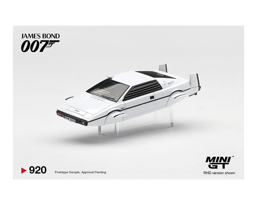 (PRE ORDER) James Bond 007 Lotus Esprit S1 “The Spy Who Loved Me” Submarine English Packaging Limited Edition  Mini GT 1:64 MGT00920-007E
