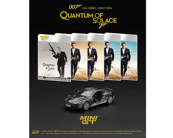 Mini GT Aston Martin DBS Quantum of Solace Battle Damaged 1/64 MGT00924-007E