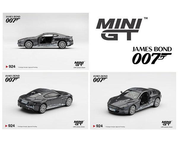 Mini GT Aston Martin DBS Quantum of Solace Battle Damaged 1/64 MGT00924-007E
