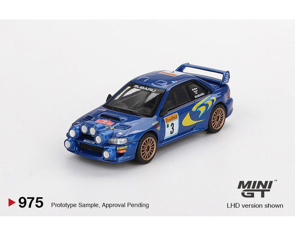 Subaru Impreza WRC98 1998 Rally Monte-Carlo 3rd Place #3 Mini GT