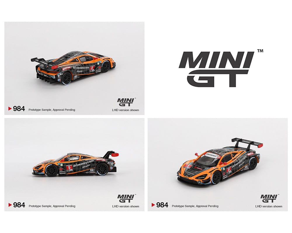 (pre-order) McLaren 720S GT3 Evo Pfaff Motorsports 2024 IMSA Daytona 24 Hrs Mini GT 1/64 scale