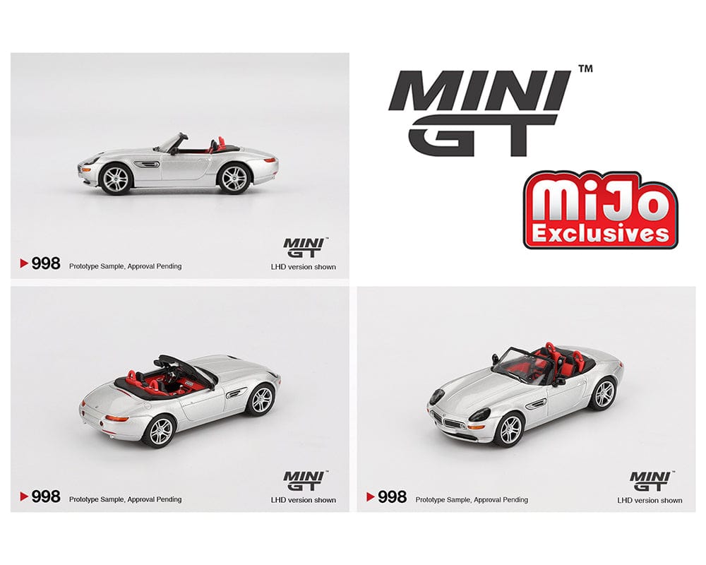 (pre-order) BMW Z8 Silver Mini GT 1/64 scale