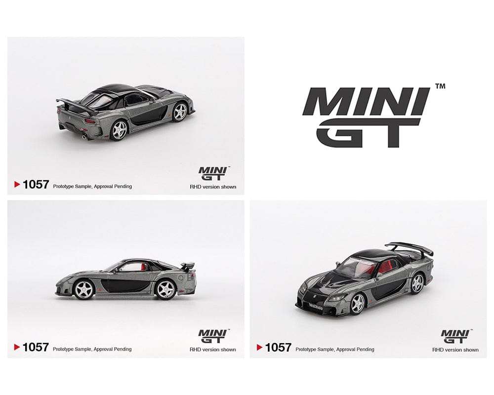 Mazda RX-7 Mazda RX-7 VeilSide – Fortune Grey Mini GT 1/64 scale