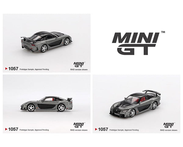 Mazda RX-7 Mazda RX-7 VeilSide – Fortune Grey Mini GT 1/64 scale