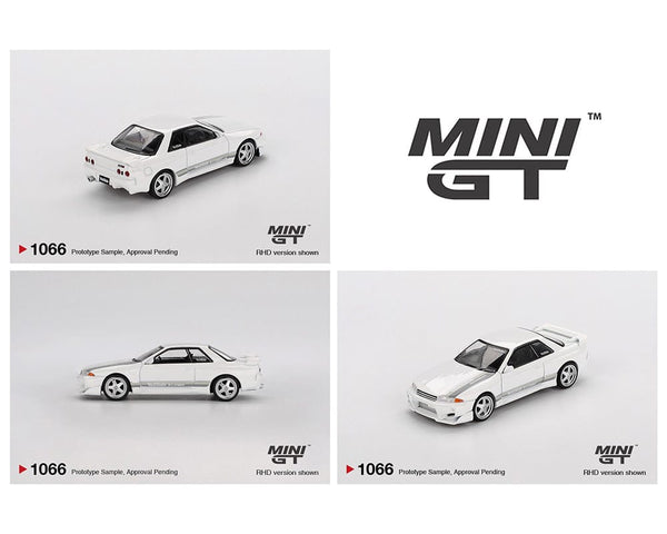 Nissan Skyline GT-R (R32) VeilSide Combat C-I White Mini GT