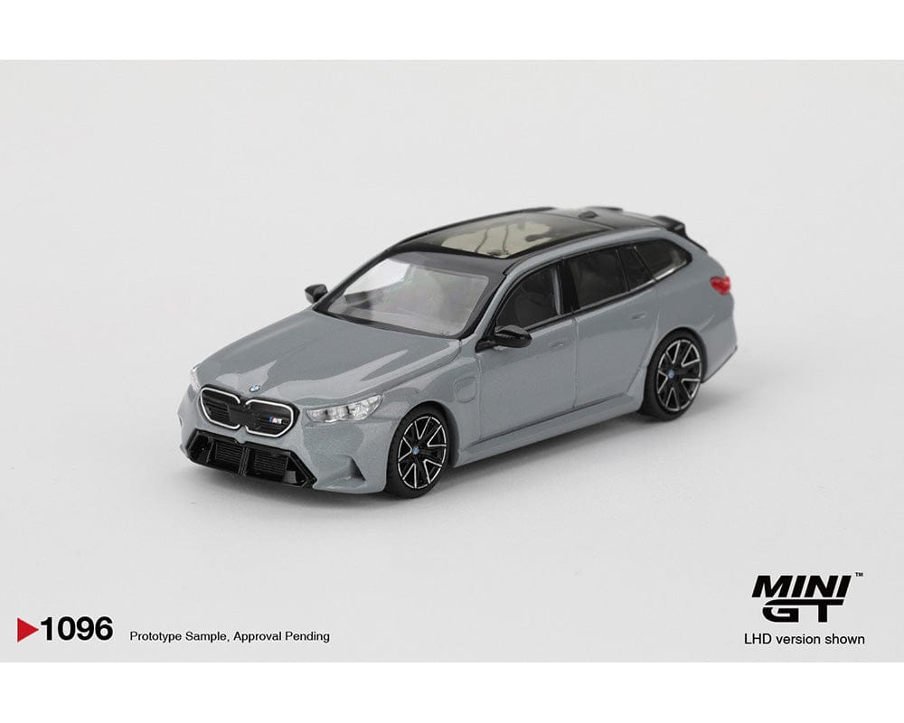 BMW M5 Touring G99 Brooklyn Gray Metallic Mini GT 1/64 scale