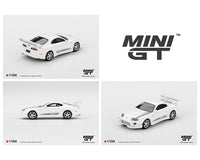 Toyota Supra VeilSide Combat V-I White Mini GT 1:64