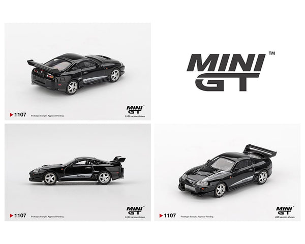 Toyota Supra VeilSide Combat V-II Black Mini GT 1:64 MGT01107-BL