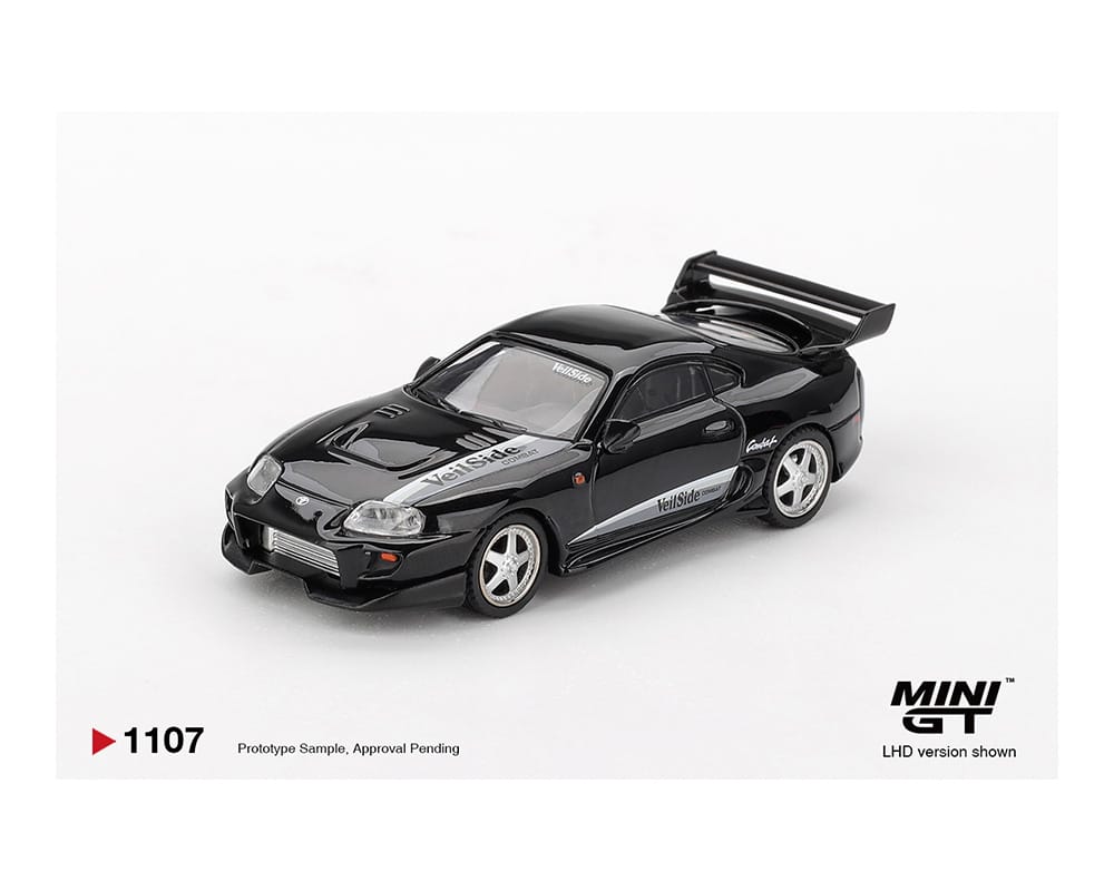 Toyota Supra VeilSide Combat V-II Black Mini GT 1:64 MGT01107-BL