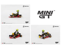 Senna Kart Formula K #9 Ayrton Senna da Silva 1981 Karting World Championship  Mini GT