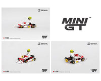 Senna Kart #2 Ayrton Senna da Silva 1993 Masters of Paris-Bercy  Mini GT