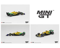 (Pre-order) McLaren MCL38 #81 Oscar Piastri 2024 F1 2024 Monaco GP 2nd Place Mini GT 1:64