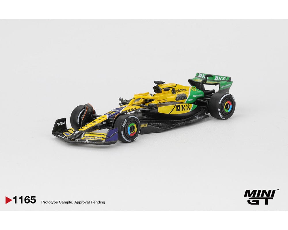 (Pre-order) McLaren MCL38 #81 Oscar Piastri 2024 F1 2024 Monaco GP 2nd Place Mini GT 1:64