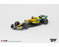 (Pre-order) McLaren MCL38 #81 Oscar Piastri 2024 F1 2024 Monaco GP 2nd Place Mini GT 1:64